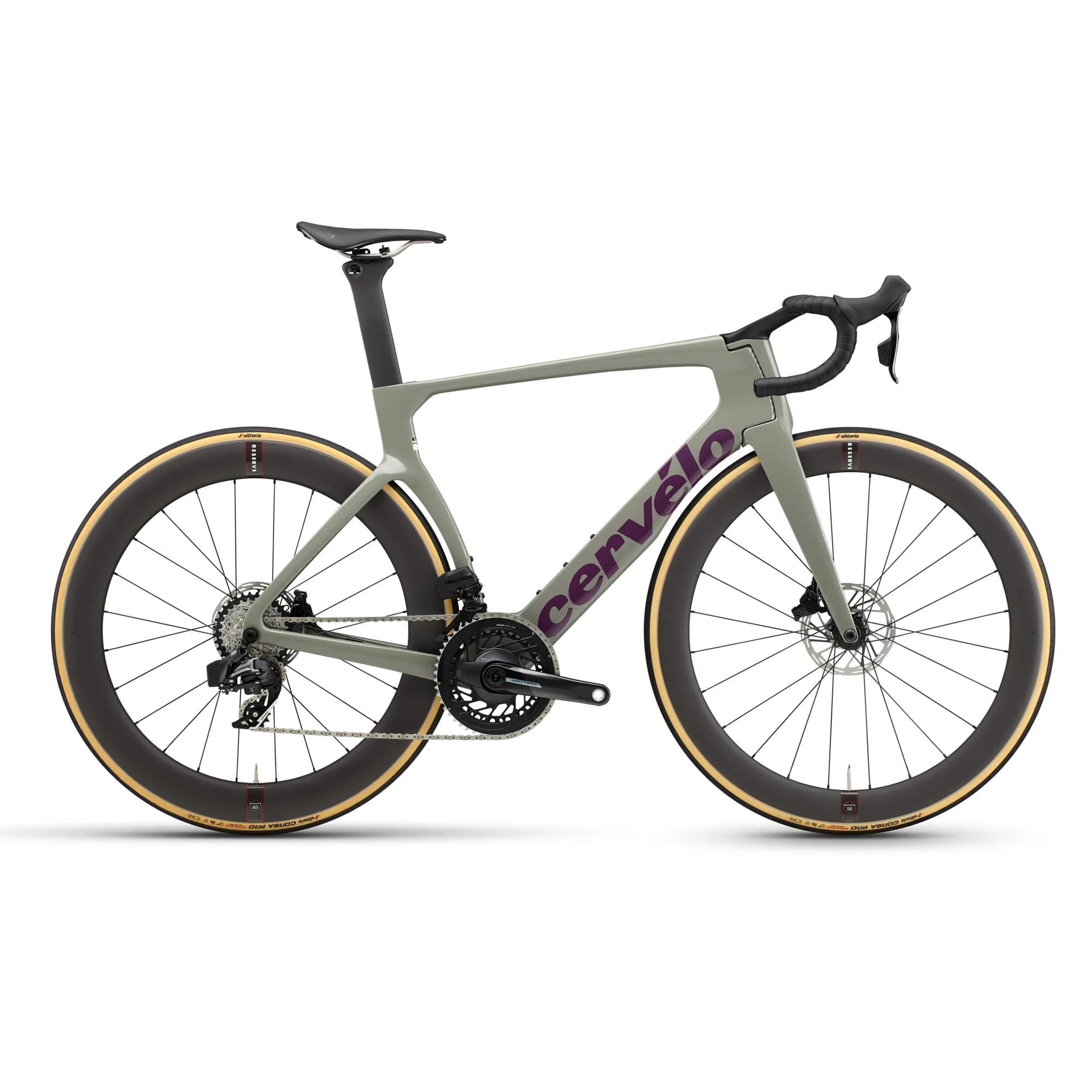Cervelo Cervelo S5 Force AXS Road Bike — Charcoal 54cm