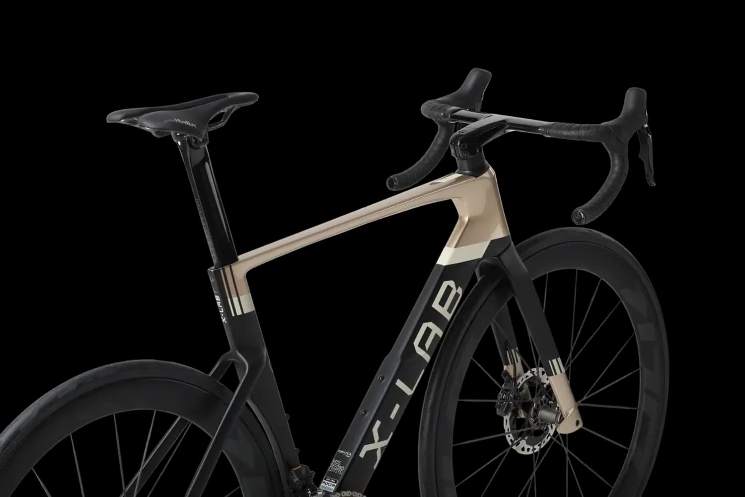 X-LAB AD9 DURA ACE DI2 2050 GOLD/BLACK detail 2
